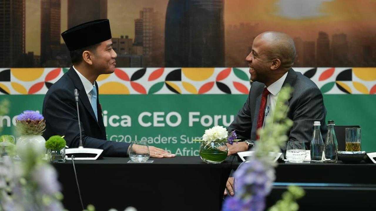 Gibran Akan Membahas Mengenai AI dan Krisis Mineral di KTT G20 Yang Berlangsung di Johannesburg Expo Centre Afrika Selatan
